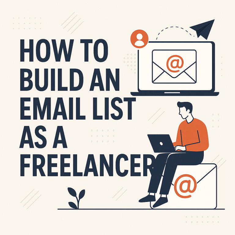 How to Build an Email List as a Freelancer (Step-by-Step Guide)