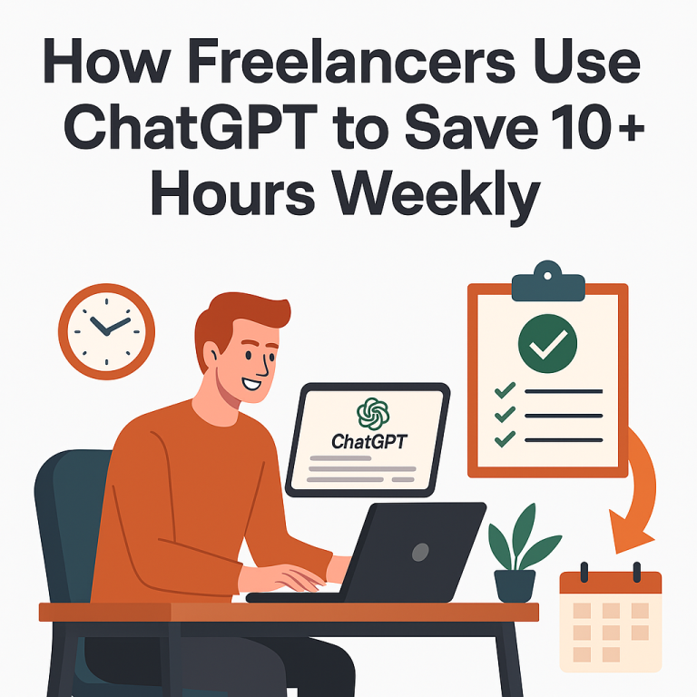 How Freelancers Use ChatGPT to Save 10+ Hours Weekly