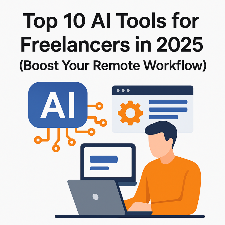 Top 10 AI Tools for Freelancers in 2025 (Boost Your Remote Workflow)