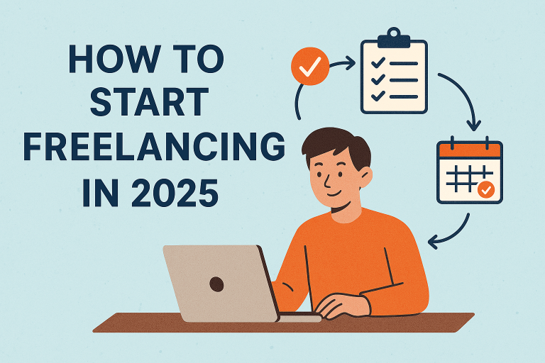 How to Start Freelancing in 2025: A Step-by-Step Guide for Beginners